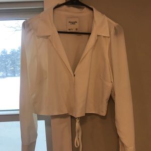 White Abercrombie top